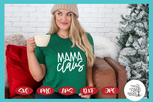 Mama Claus Christmas SVG for T-Shirts Graphics and Crafts Review