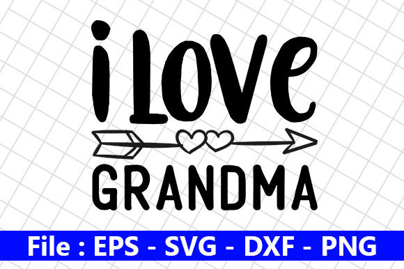 Mom Design, I Love Grandma Graphics and Crafts Review